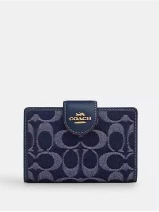 Handbags - Coach wallet denim Navy